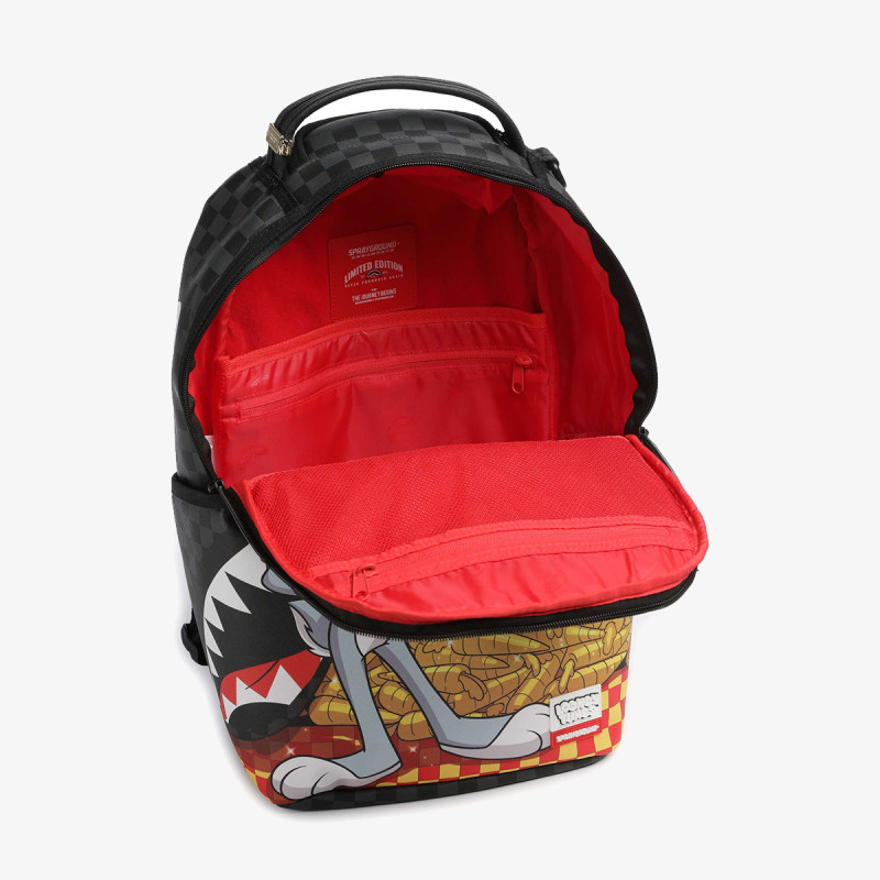 SPRAYGROUND LOONEY CARROT STASH BACKPACK 