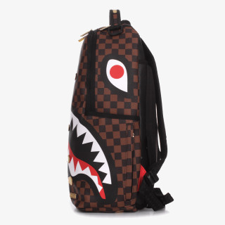 SPRAYGROUND SHARKS IN PARIS GOLD DRIP BACKPACK 