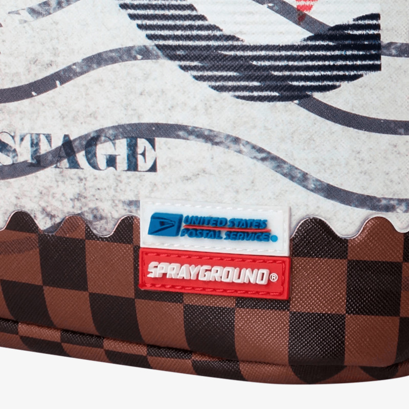 SPRAYGROUND USPS SHARK STAMP BACKPACK 