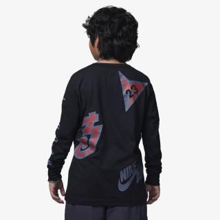 NIKE JDB ALL OVER RETRO L/S TEE 