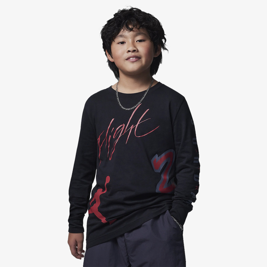 NIKE JDB ALL OVER RETRO L/S TEE 