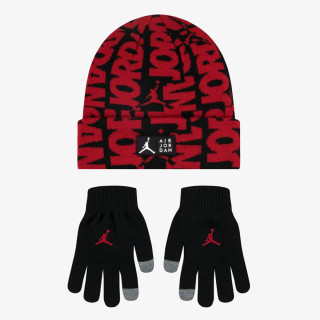 NIKE JAN AJ AOP BEANIE SET 