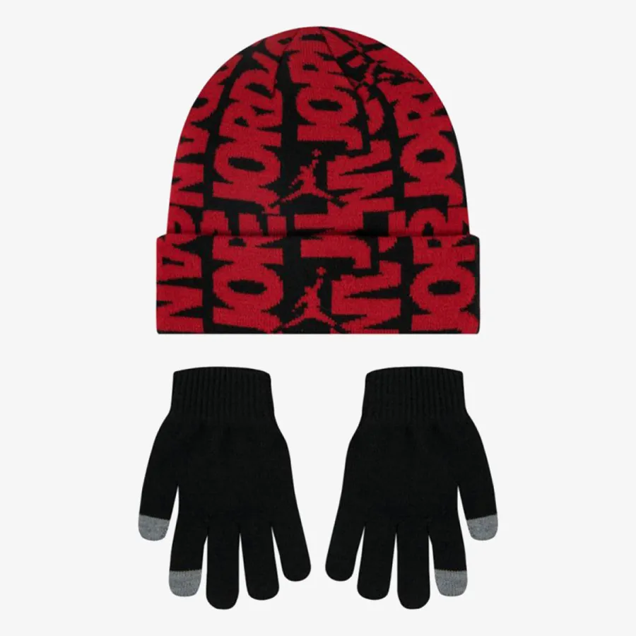 NIKE JAN AJ AOP BEANIE SET 