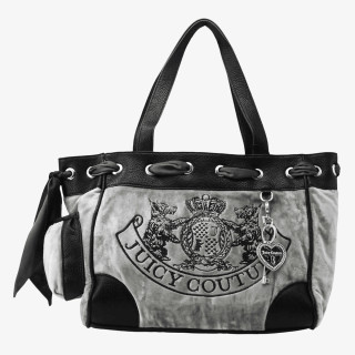 Juicy Couture Daydreamer L. Duoble Hand Cotton/ PU Gre 