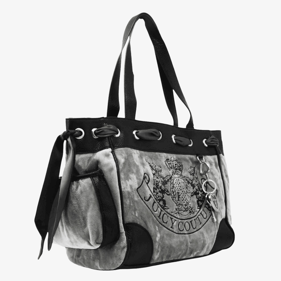 Juicy Couture Daydreamer L. Duoble Hand Cotton/ PU Gre 