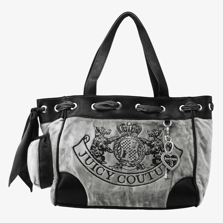 Juicy Couture Daydreamer L. Duoble Hand Cotton/ PU Gre 