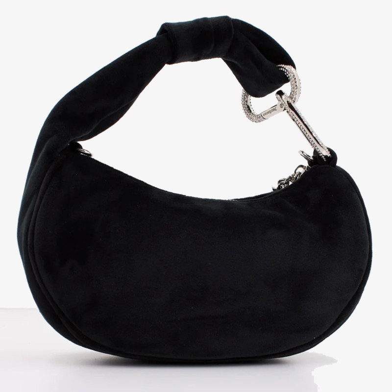 Juicy Couture Blossom Small Hobo Bag Polyester Black 