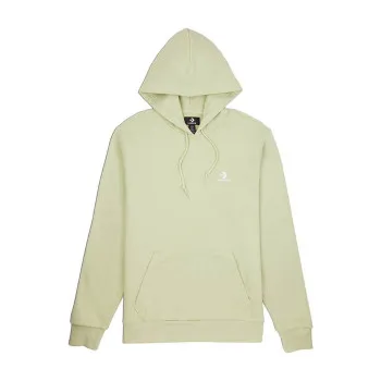 CONVERSE EMBROIDERED STAR CHEVRON FRENCH TERRY PULLOVER HOODIE 