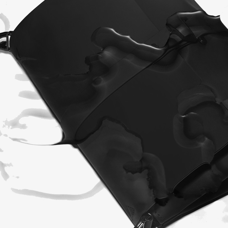 Gaston Luga Spläsh Crossbody Bag - Black 