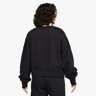 NIKE W NSW PHNX FLC CREW OOS 