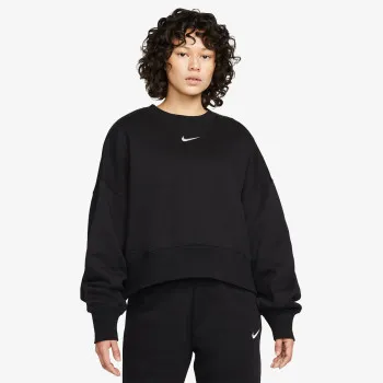 NIKE W NSW PHNX FLC CREW OOS 
