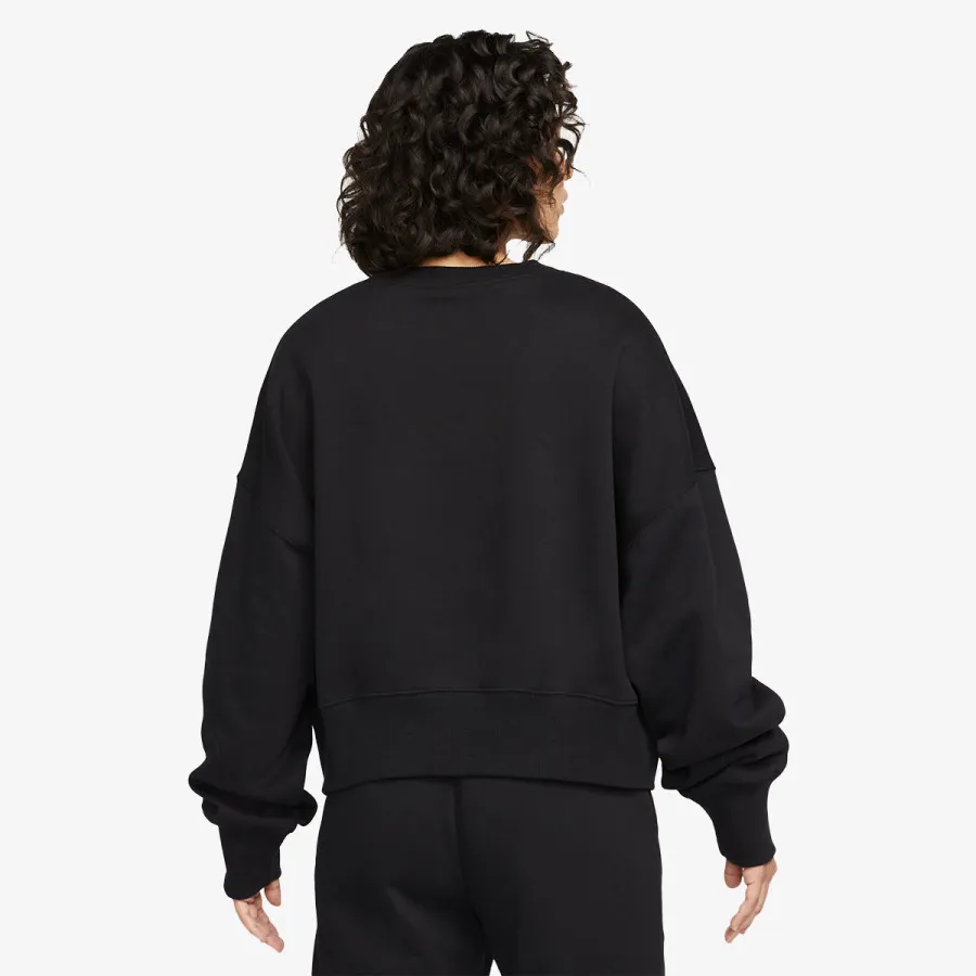 NIKE W NSW PHNX FLC CREW OOS 
