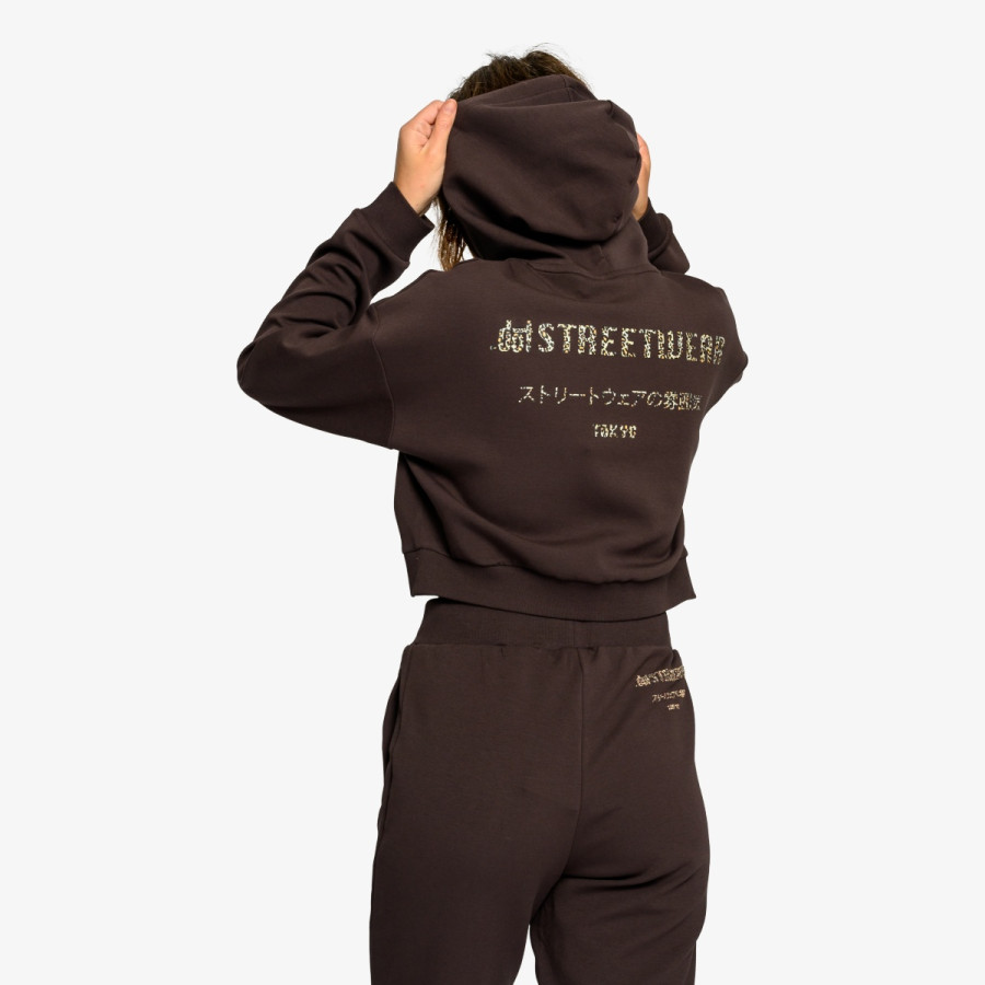 DOT DOT LADIES FULL ZIP HOODY 