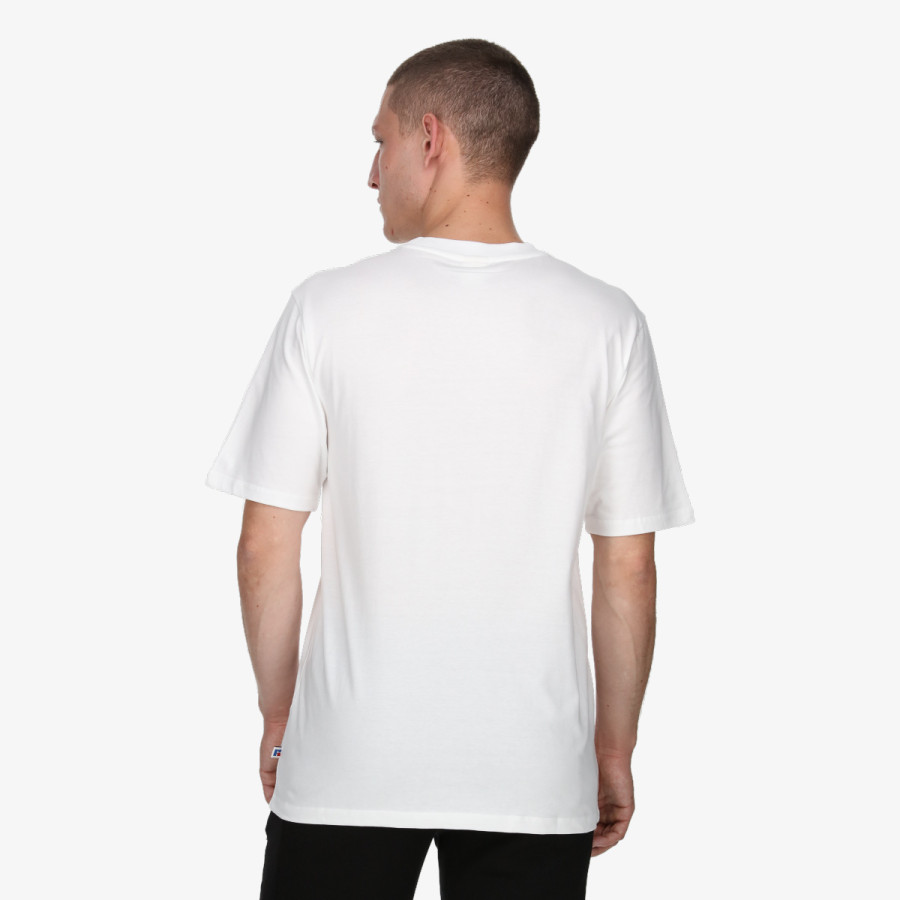 RUSSELL ATHLETIC BASELINER-S/S  CREWNECK TEE SHIRT 