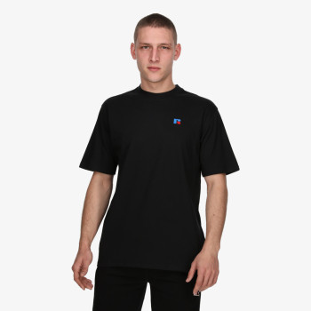 RUSSELL ATHLETIC BASELINER-S/S  CREWNECK TEE SHIRT 