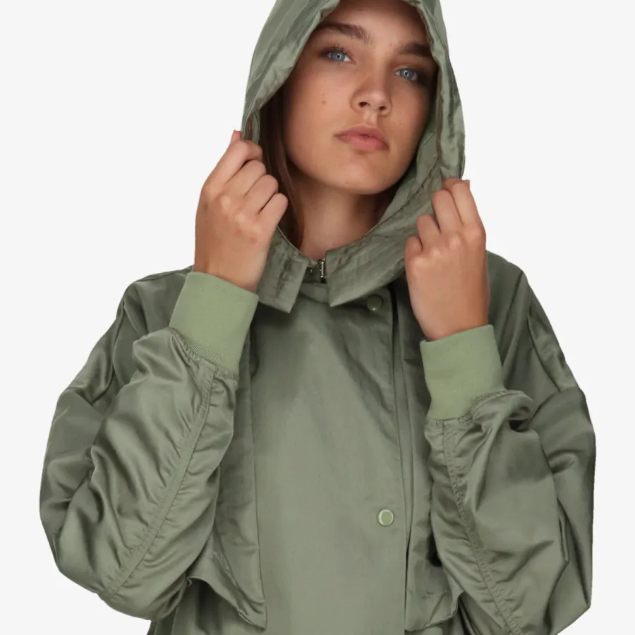 NIKE W NSW ESSNTL JKT TRENCH SU 