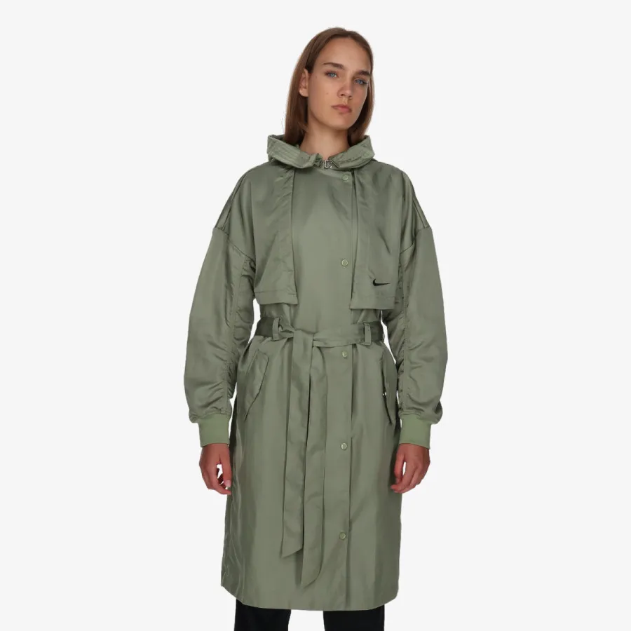 NIKE W NSW ESSNTL JKT TRENCH SU 