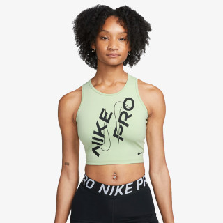NIKE W NP DF CROP TANK GRX 