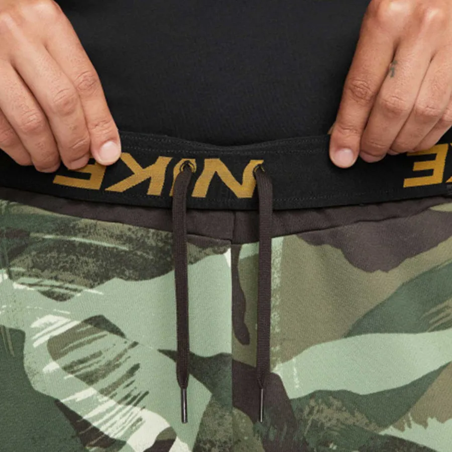 NIKE M NK DF FLC PANT TAPER CAMO 