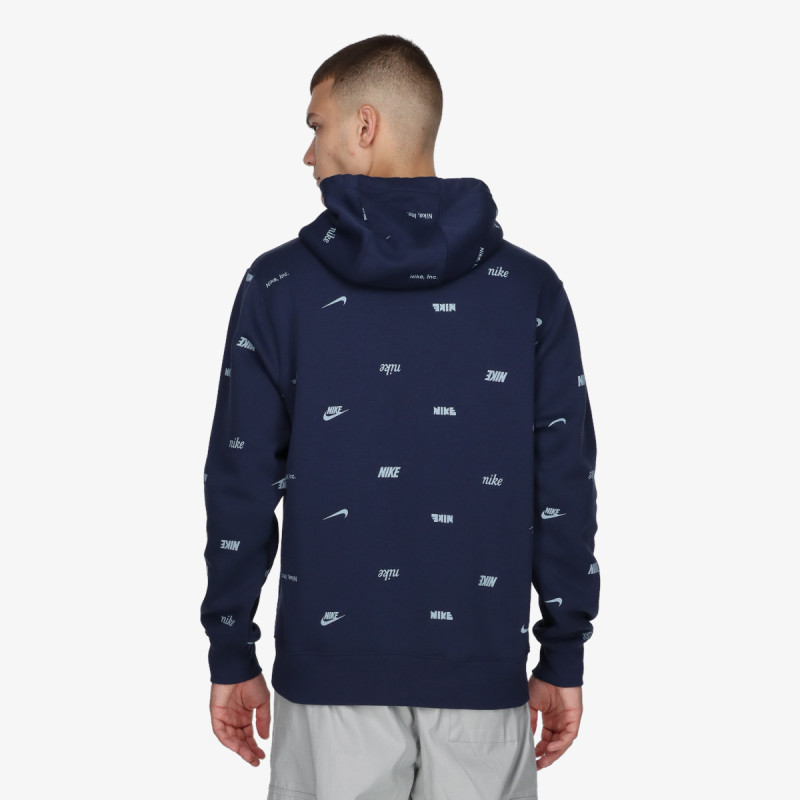 NIKE M NK CLUB BB PO AOP HOODIE Buzz Online Shop
