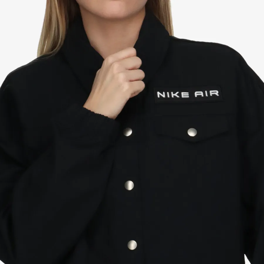NIKE W NSW AIR WVN MOD CROP JKT 
