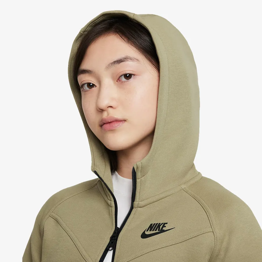 NIKE G NSW TCH FLC HD FZ LS 