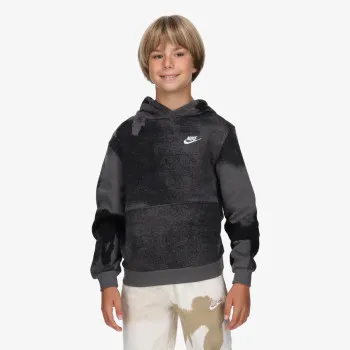 NIKE K CLB FLC HBR PO HD WASH AOP 