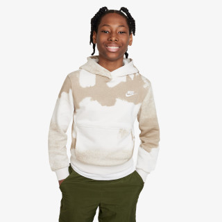 Nike K CLB FLC HBR PO HD WASH AOP 