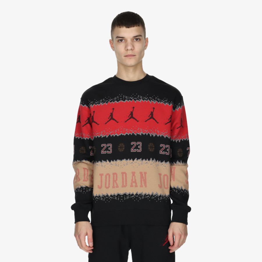 Nike M J ESS MMBR HLDY FLC CREW 