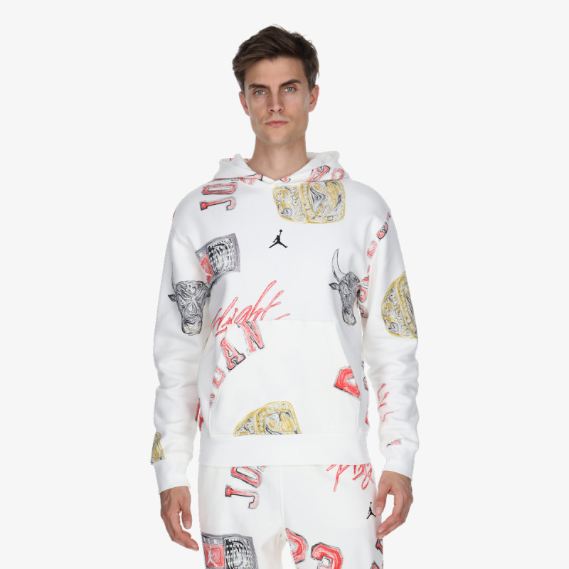 Nike M J ESS AOP FLC PO 