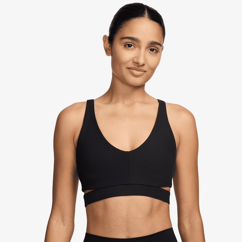 Nike W NK ZENVY RIB BRA 