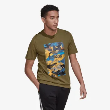 ADIDAS adidas CAMO TONGUE TEE HK5158 