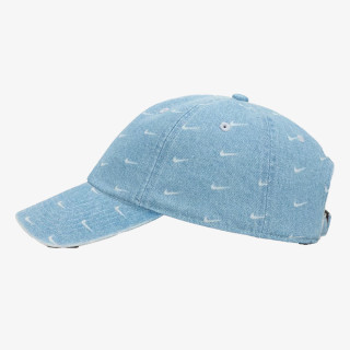 Nike U NK CLUB CAP U CB DENIM AOP L 