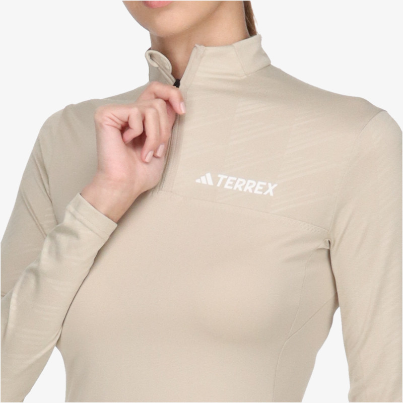 adidas Tričko Terrex Multi Half-Zip Long Sleeve 