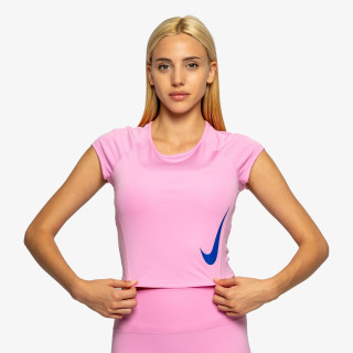 Nike W NK TEMPO SWOOSH RUN DF SS 