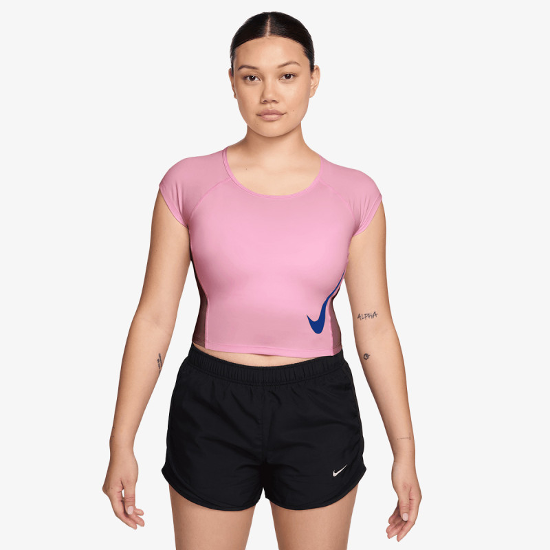 Nike W NK TEMPO SWOOSH RUN DF SS 