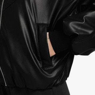 Nike W NK TF PLEATHER BOMBER JKT 