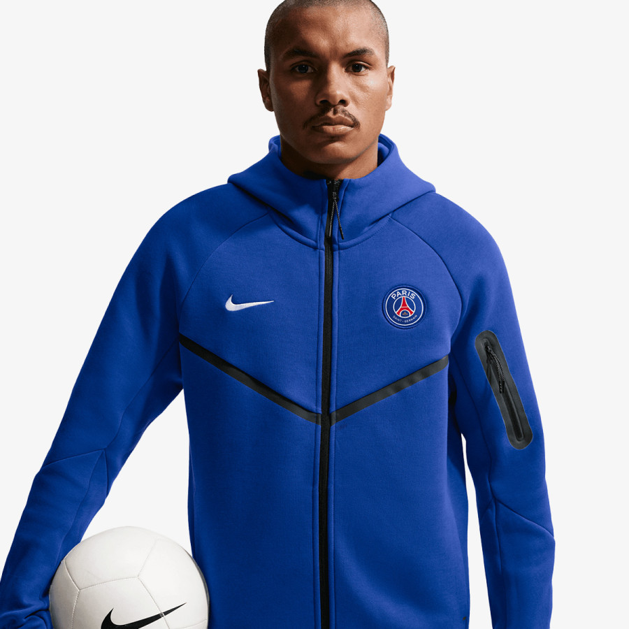Nike PSG M NK TCH FLC FZ WR HOODIE 