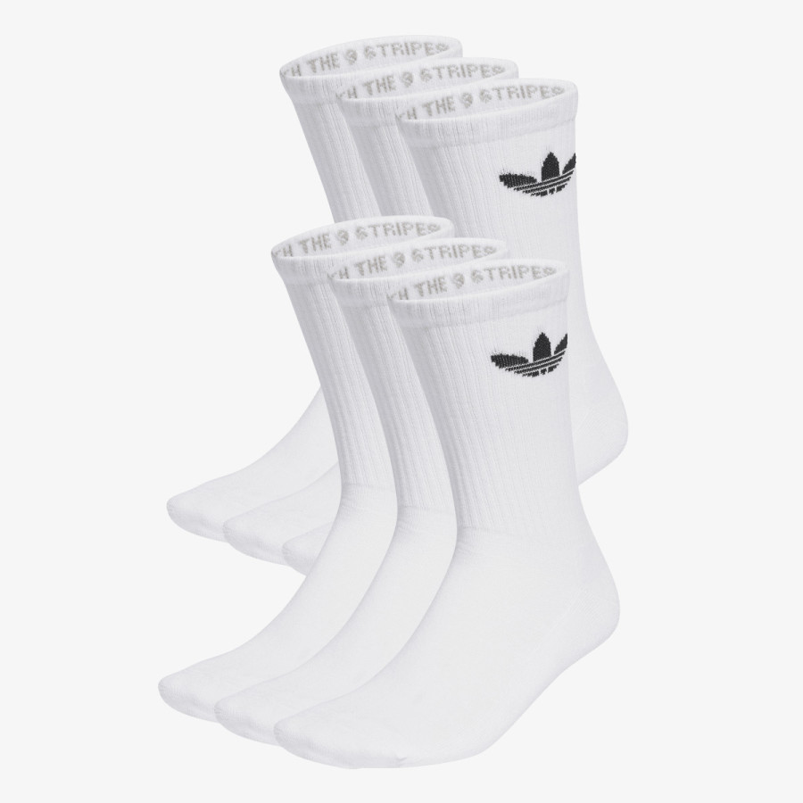 adidas Ponožky Trefoil Cushion Crew (6 párov) 