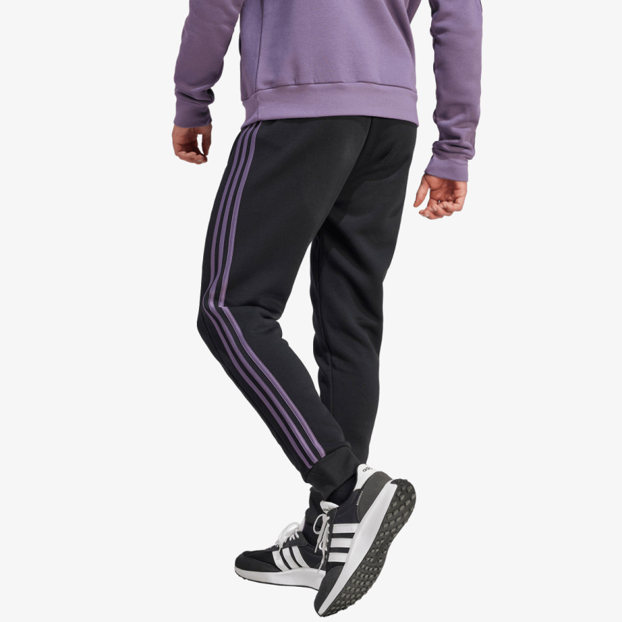 adidas Tepláky Essentials Fleece 3-Stripes Tapered Cuff 