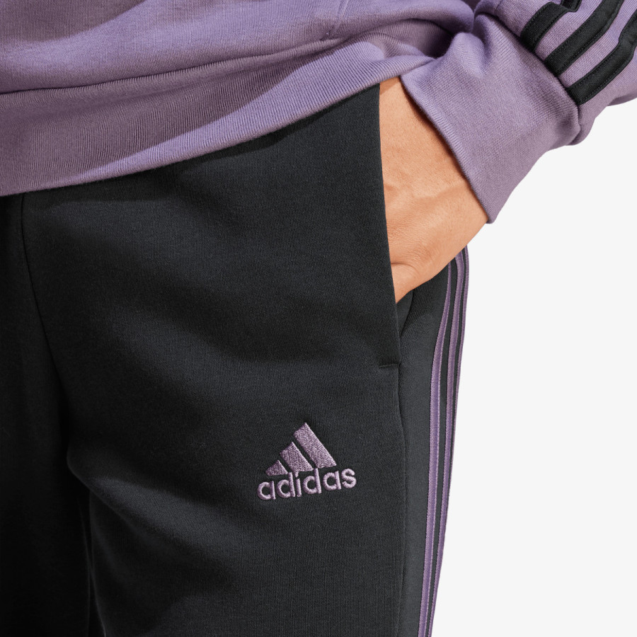 adidas Tepláky Essentials Fleece 3-Stripes Tapered Cuff 