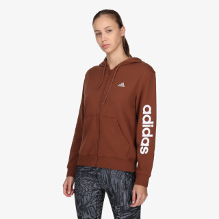adidas Mikina s kapucňou Essentials Linear Full-Zip French Terry 