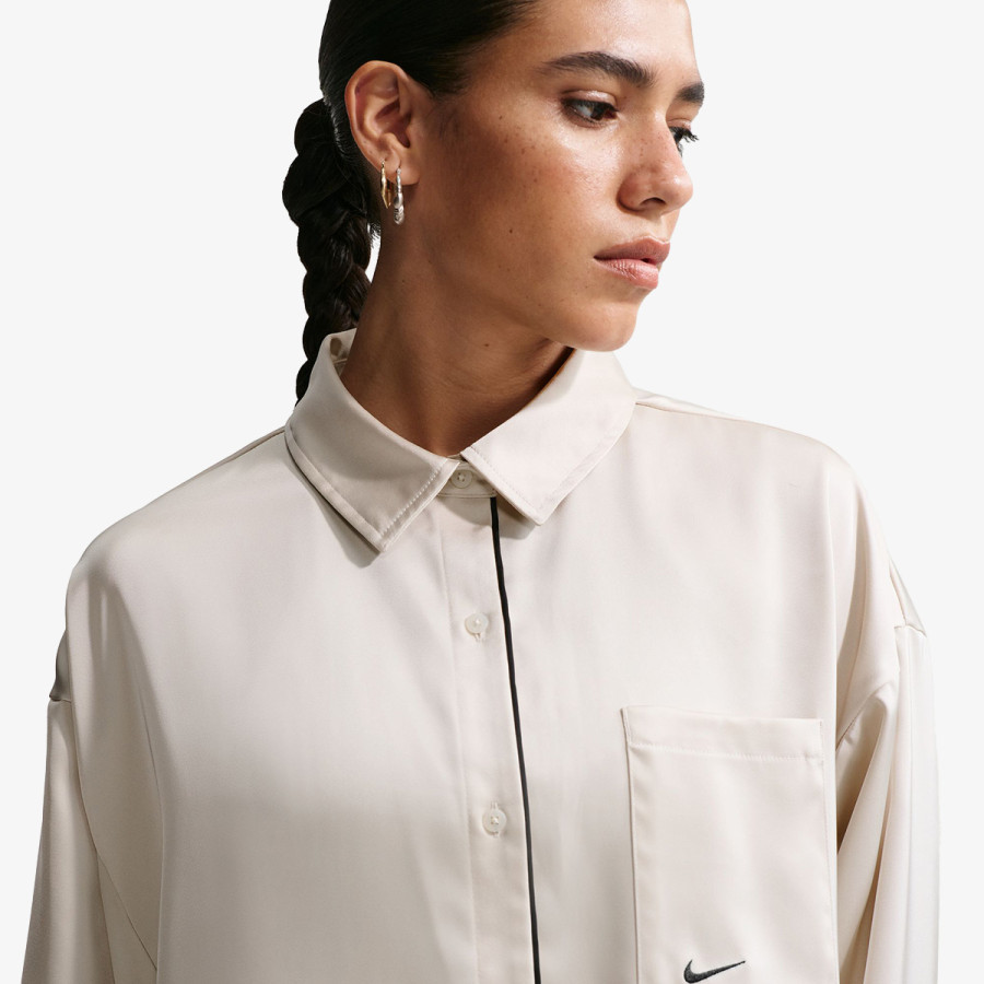 Nike W NSW OFFLN WVN STN LS TOP 