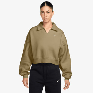 Nike W NK STDO FLC MW OS CRP POLO 