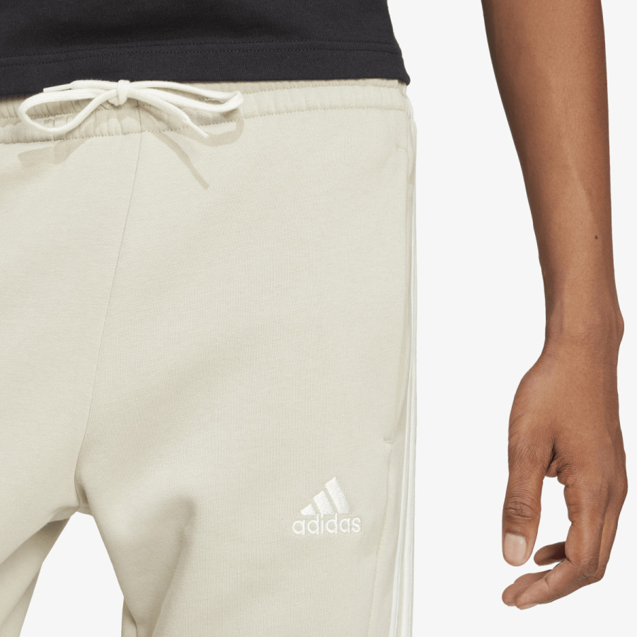 adidas Tepláky Essentials Fleece 3-Stripes Tapered Cuff 