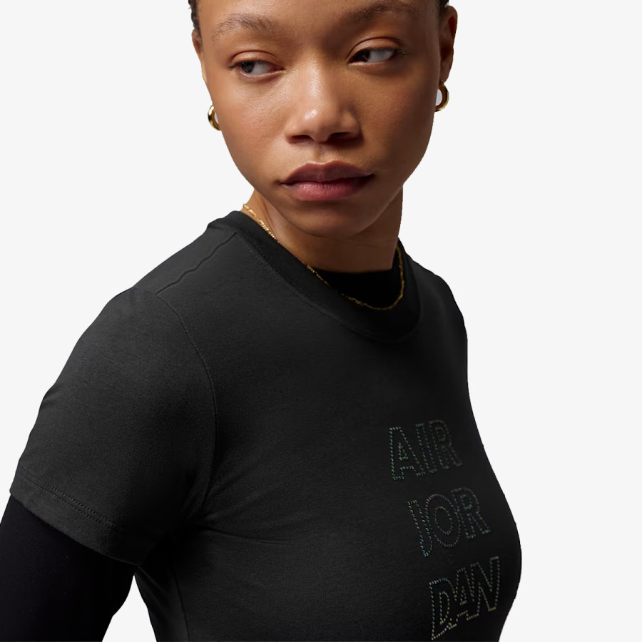 Nike W J BRK SS TMID GFX TEE FST 