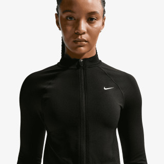 Nike W NP DF SMLS FZ MIDLAYER WT 