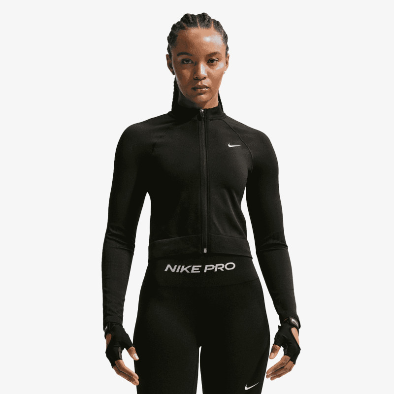 Nike W NP DF SMLS FZ MIDLAYER WT 