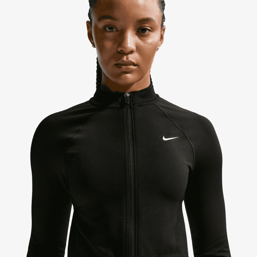 Nike W NP DF SMLS FZ MIDLAYER WT 