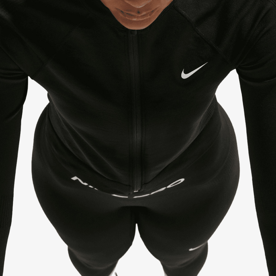 Nike W NP DF SMLS FZ MIDLAYER WT 